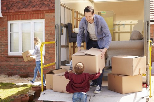 Man and van helping with a local house move in To