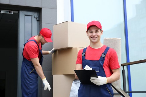 Removal team planning a home move in To