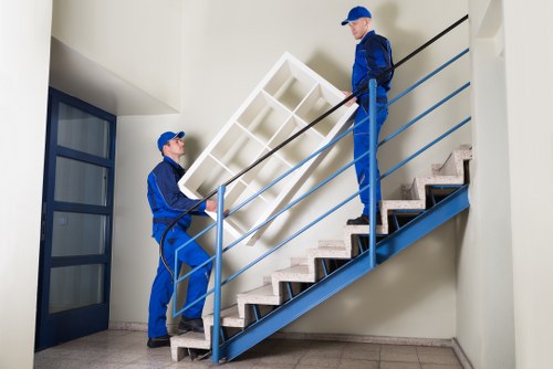 Checklist and moving supplies arranged for a smooth removal service in To