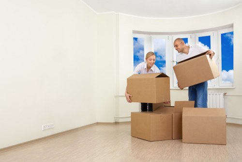 Local movers handling office equipment and furniture in To