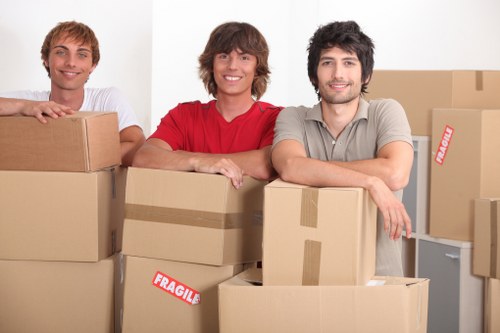 Local removals team planning access and parking in To