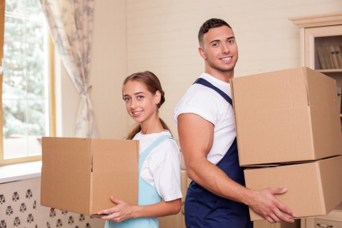 Organised room-by-room packing service for a move in To