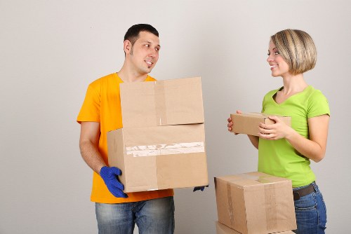 Professional office relocation service supporting a commercial move in To